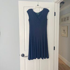 Women's Lauren Ralph Lauren Navy Dress - Size 10